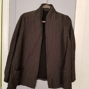 Gray Mandarin Jacket